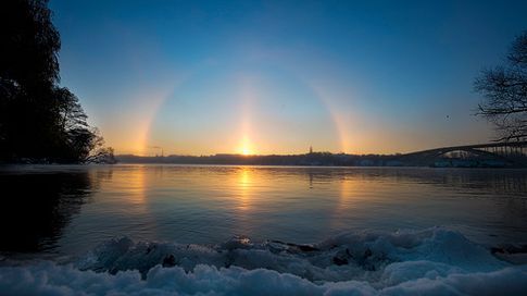 Halo �ver Stockholm